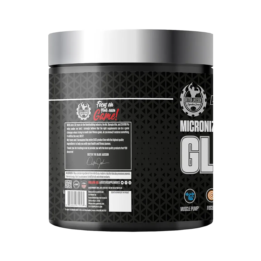 Dexter Jackson Black Series Micronized Glutamine - Image 2