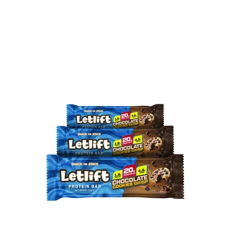 Letlift Chocolate Cookies Crisp Protein Bar