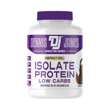 Dennis James Isolate Protein Low Carbs