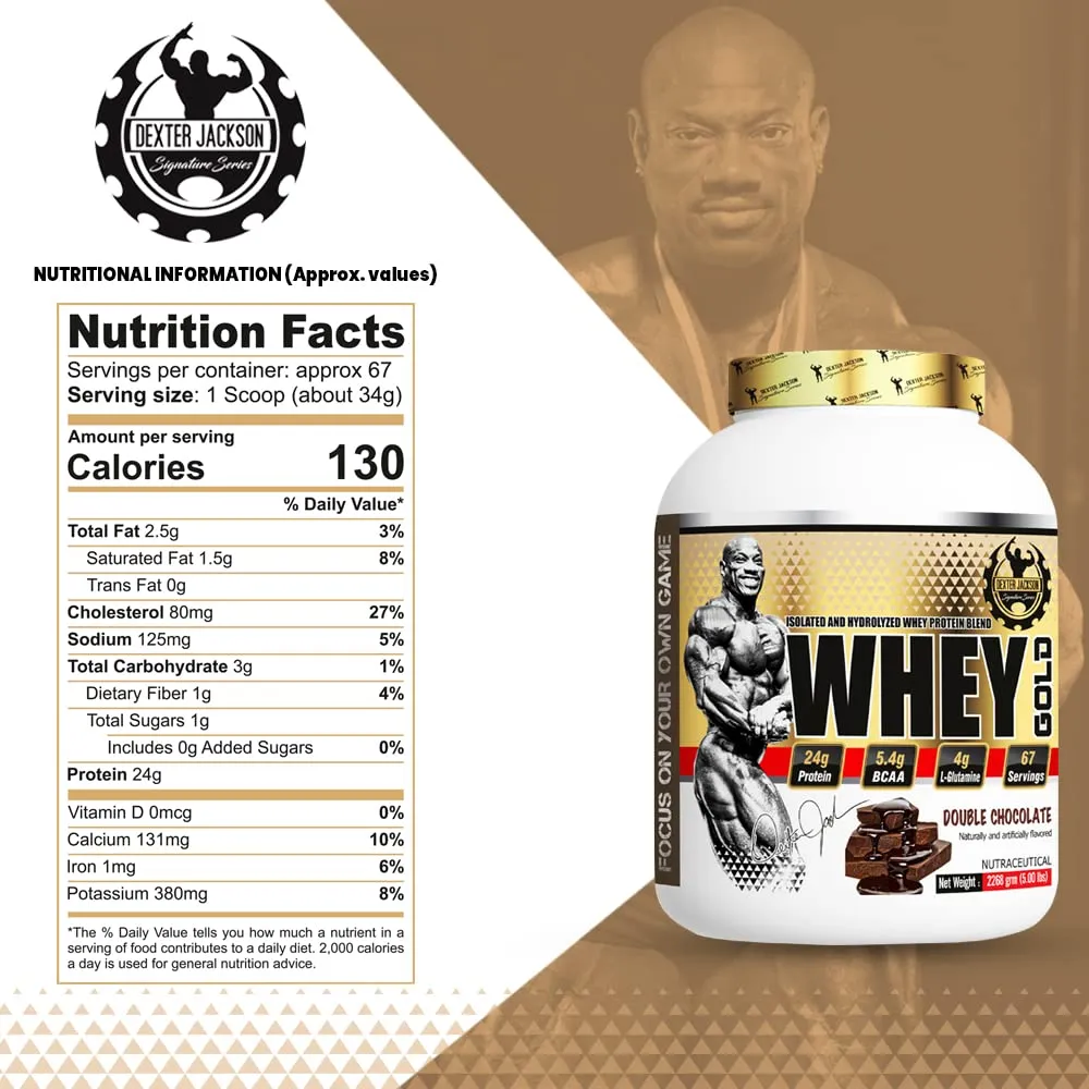 Dexter Jackson Signature Series Whey Gold - Image 2