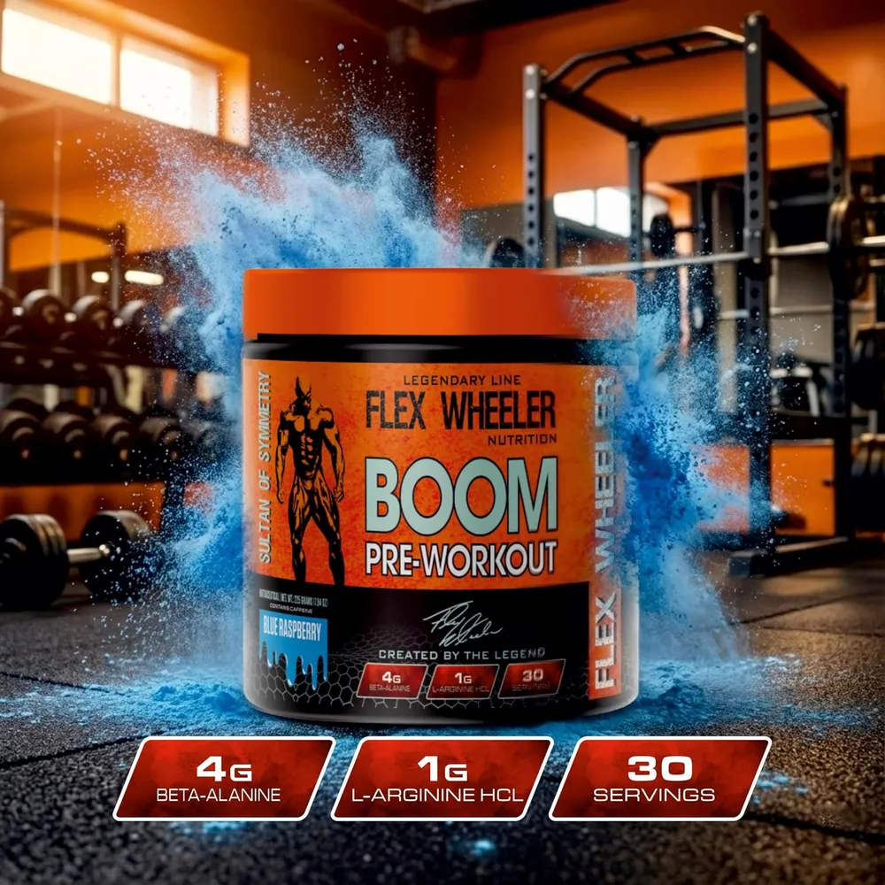 Flex Wheeler Boom Pre Workout - Image 4