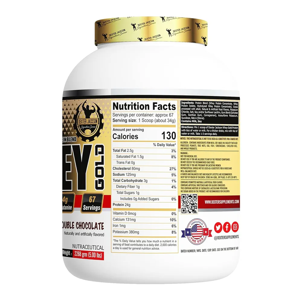 Dexter Jackson Signature Series Whey Gold - Image 4